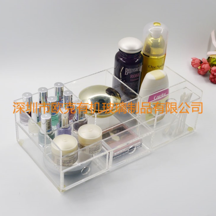 深圳亚克力有机玻璃化妆盒